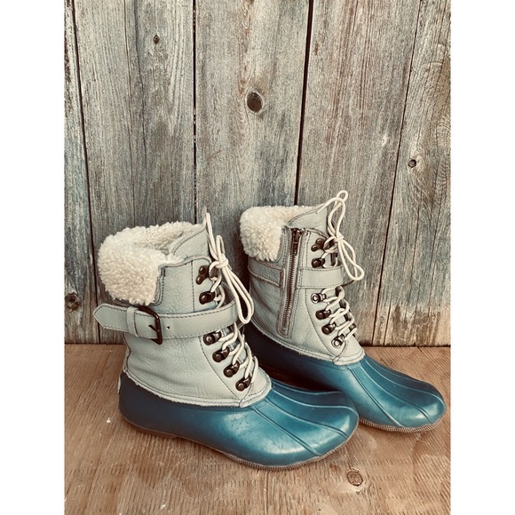 SPERRY for J.CREW shearwater buckle winter boots - Picture 3 of 14